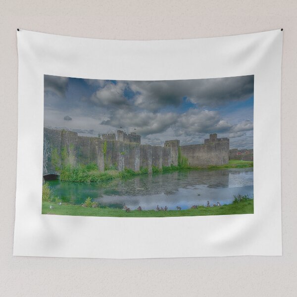Item preview, Caerphilly Castle Grand Front designed and sold by Steve Purnell Photography.