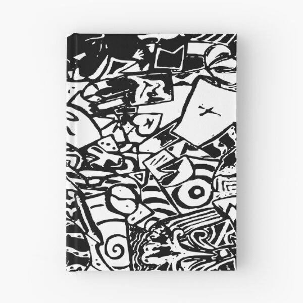 Item preview, Random Pattern | Doodle Art (RH : Dark) designed and sold by the-krisney-way.