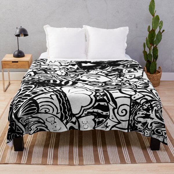 Item preview, Random Pattern | Doodle Art (RH : Dark) designed and sold by the-krisney-way.