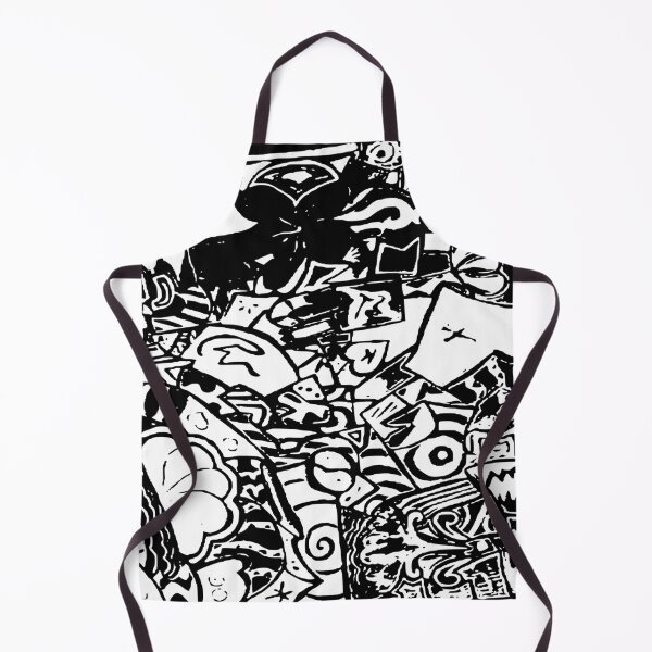 Item preview, Random Pattern | Doodle Art (RH : Dark) designed and sold by the-krisney-way.