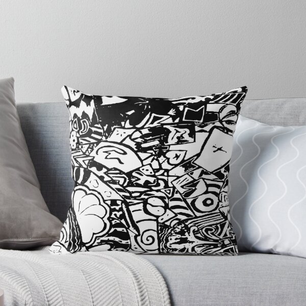 Item preview, Random Pattern | Doodle Art (RH : Dark) designed and sold by the-krisney-way.