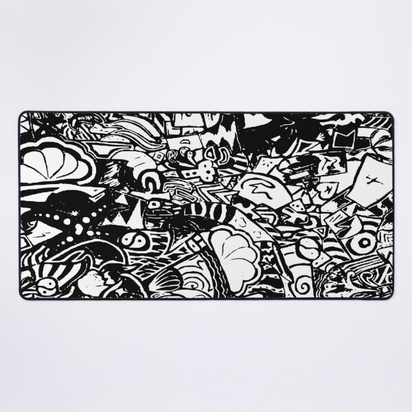 Item preview, Random Pattern | Doodle Art (RH : Dark) designed and sold by the-krisney-way.