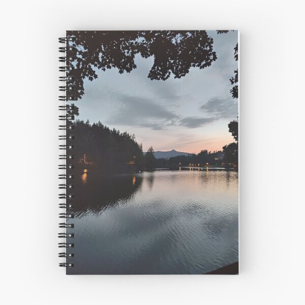 Item preview, Landscape of fresh night lake designed and sold by Woogyx.