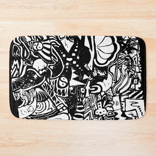 Item preview, Random Pattern | Doodle Art (TV : Dark) designed and sold by the-krisney-way.