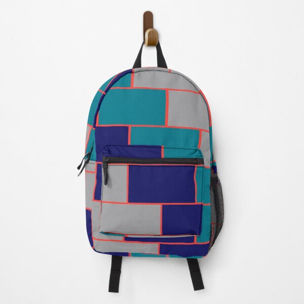 Item preview, Teal Blue and Silver Brick designed and sold by BullishGraphics.