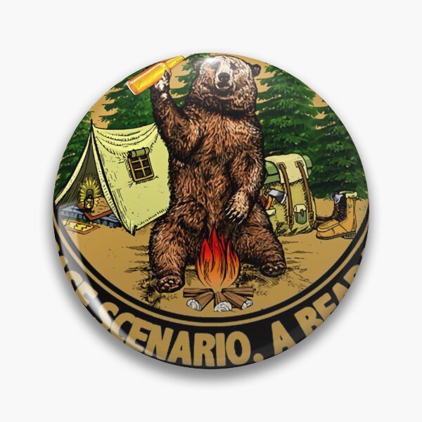 Item preview, Go Outside Worst Case Scenario A Bear Kill You Bear Beer designed and sold by JonathanJeffrey.