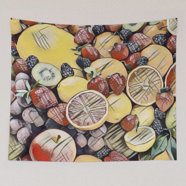 Item preview, Fruit Medley Sketch designed and sold by Designs By YL.