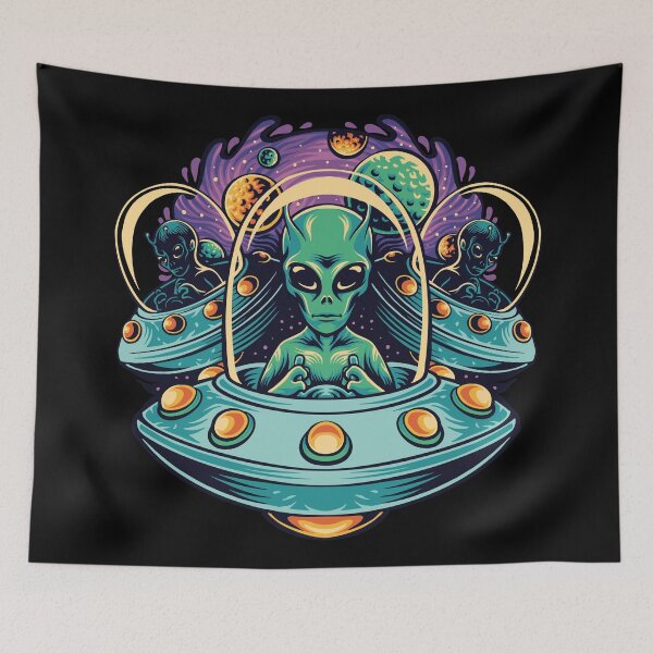 Item preview, The Alien Arrival designed and sold by Vector Scout Lab.