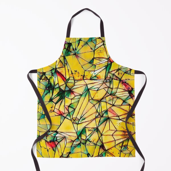Item preview, Yellow shards in abstraction designed and sold by Iuliia Nerd.