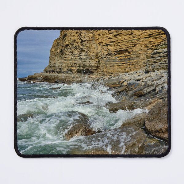 Item preview, Waves crashing on on the rocks at Southerndown designed and sold by VnGphoto.