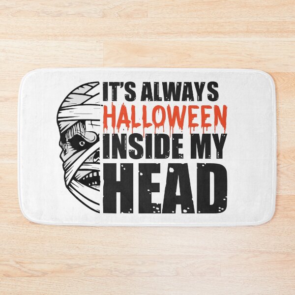 Item preview, It’s always Halloween inside my head- men’s and women’s  Halloween  designed and sold by Designs Of all kinds.
