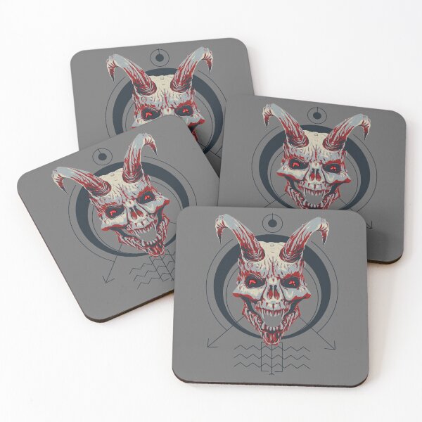 Item preview, Goth Skull, Scary Occult  Demon, Terror Devil Skull designed and sold by aronia.