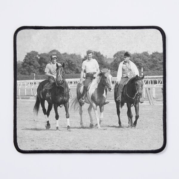 Item preview, SEATTLE SLEW AND FRIENDS C2021 SteveYellowbear Fine Equine Art designed and sold by SteveYellowbear.