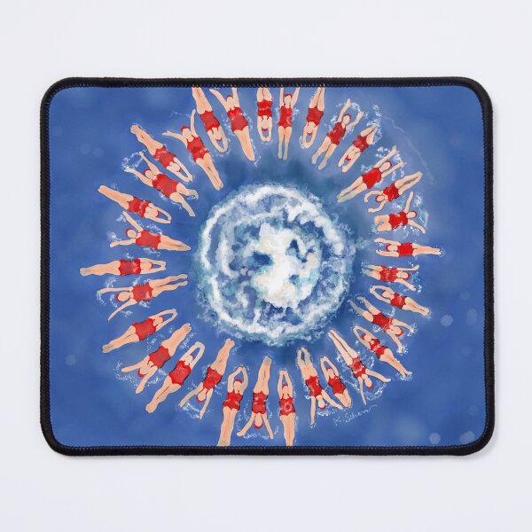 Item preview, Swimmingly Square designed and sold by kschowe.