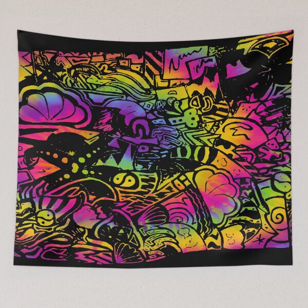 Item preview, Random Pattern | Doodle Art (LH : Rainbow) designed and sold by the-krisney-way.