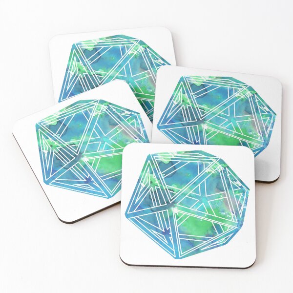 Item preview, Watercolor Icosahedron designed and sold by Cody Amorero.
