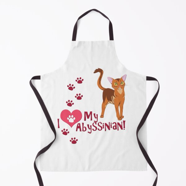 Item preview, I Love My Abyssinian! designed and sold by TheKohakuDragon.