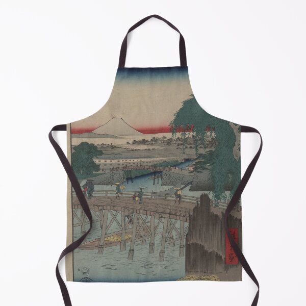 Item preview, Hiroshige's Ichikoku Bridge in the Eastern Capital designed and sold by mosfunky.