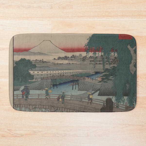 Item preview, Hiroshige's Ichikoku Bridge in the Eastern Capital designed and sold by mosfunky.