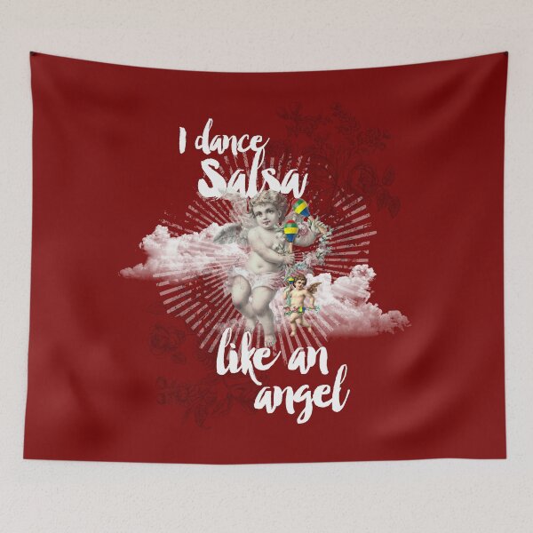 Item preview, I Dance SALSA Like a Angel 2 designed and sold by Callejero.