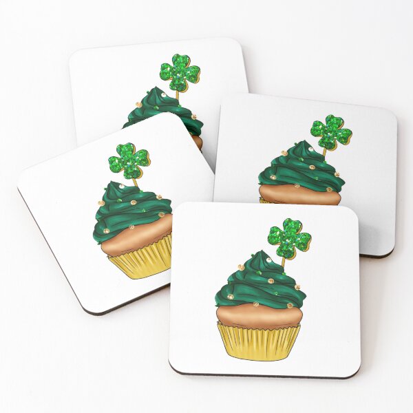 Item preview, SHAMROCK FLORESCENT NEON GREEN  designed and sold by wildwhimsical.