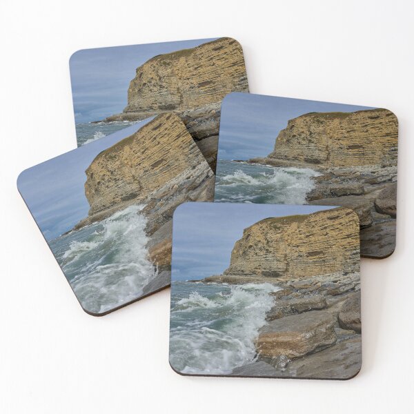 Item preview, Waves crashing on on the rocks at Southerndown designed and sold by VnGphoto.