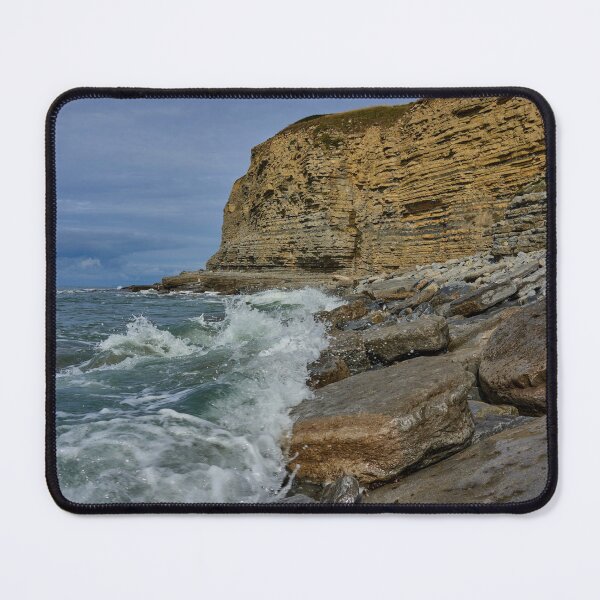 Item preview, Waves crashing on on the rocks at Southerndown designed and sold by VnGphoto.