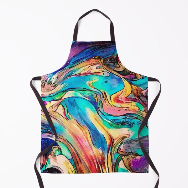 Item preview, Colored waves designed and sold by Iuliia Nerd.