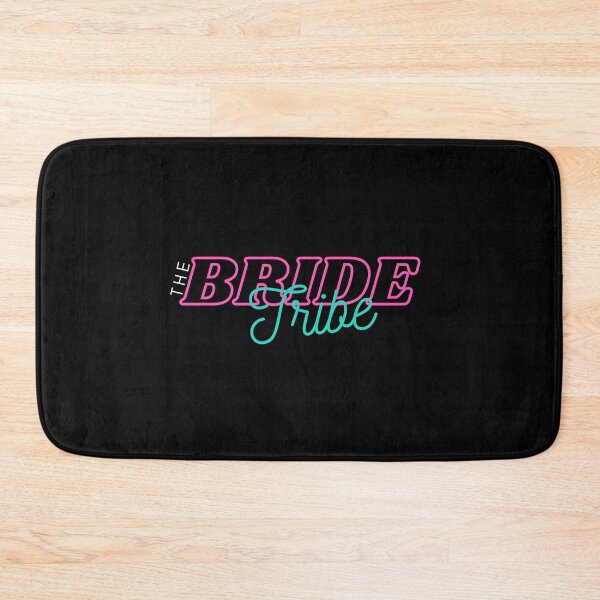 Item preview, Retro Bride Tribe Pink & Aqua Logo designed and sold by AriesRising-.