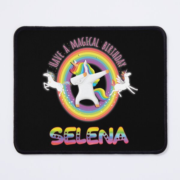 Item preview, Selena Pink  Selena Have A Magical Birthday Unicorn Rainbow Dabbing - Special Personalised Gift For Selena| Perfect Gift designed and sold by nancymaine.