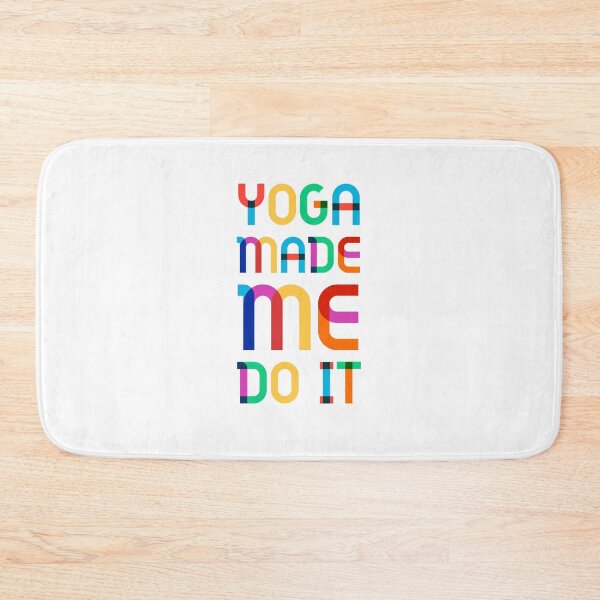 Item preview, Yoga made me do it yoga lover yoga love  designed and sold by Tropical Blood.