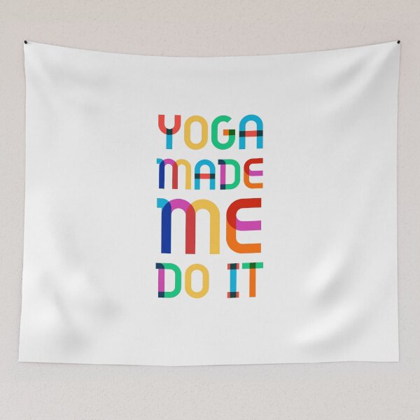 Item preview, Yoga made me do it yoga lover yoga love  designed and sold by Tropical Blood.