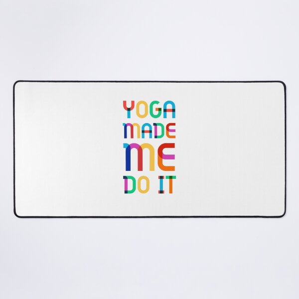 Item preview, Yoga made me do it yoga lover yoga love designed and sold by Tropical Blood.