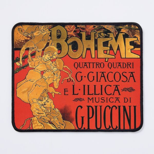 Item preview,  Vintage Art Nouveau La Boheme Opera Music Poster designed and sold by RBEnt.