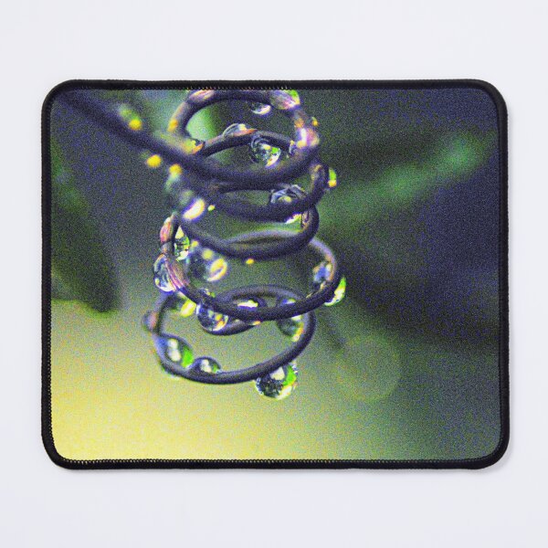 Item preview, Dew drops caught on a spring. designed and sold by Billlee.