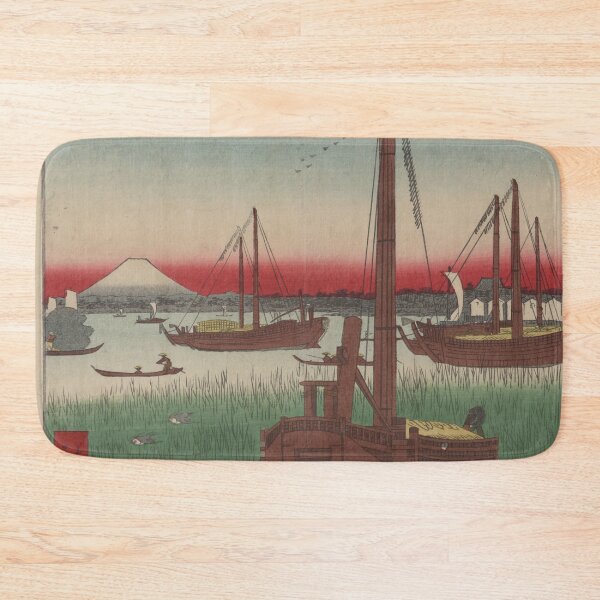 Item preview, Hiroshige's Off Tsukuda Island in the Eastern Capital designed and sold by mosfunky.