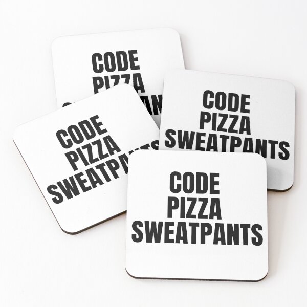 Item preview, Code Pizza Sweatpants| Coding/Coder software engineer developer programmer geek STEM designed and sold by brinikki.