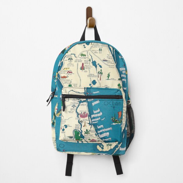 Item preview, 1934 Vintage Map of Florida For Garden Lovers designed and sold by Gin Neko.