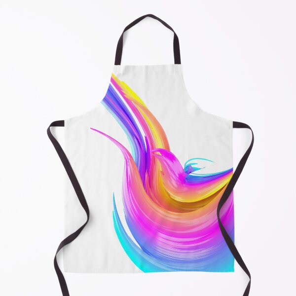 Item preview, Multicolored abstract twisted brush stroke. Bright curl, artistic spiral. designed and sold by tatkhagata.