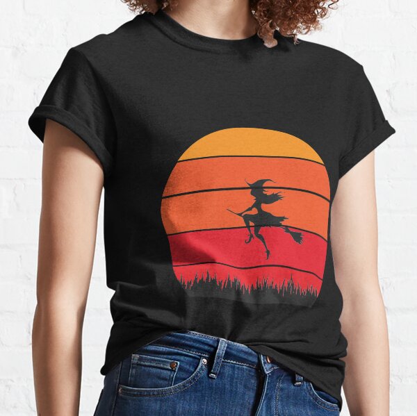 Witch silhouette Classic T-Shirt