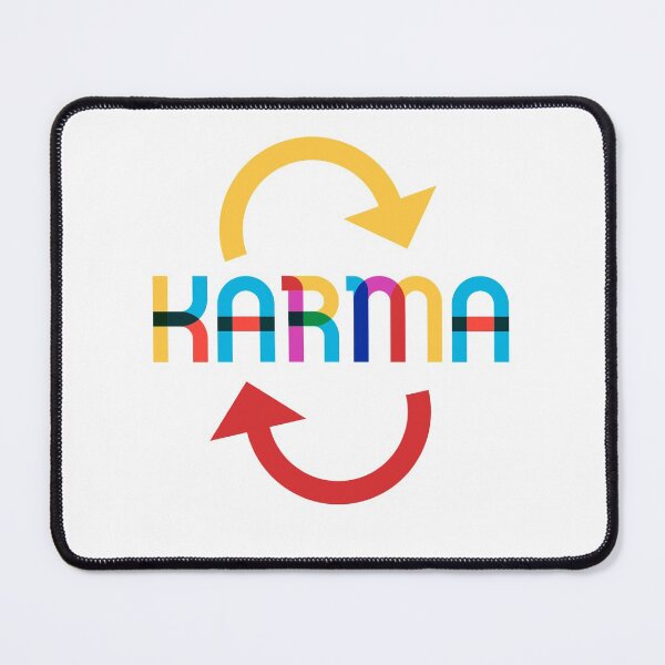 Item preview, Karma karma life enjoy life cool colorful  designed and sold by Tropical Blood.