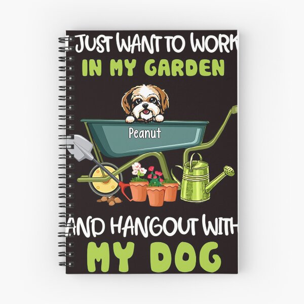 Item preview, I Just Want To Work In My Garden And Hangout With My Dogs designed and sold by Michaelmansr572.