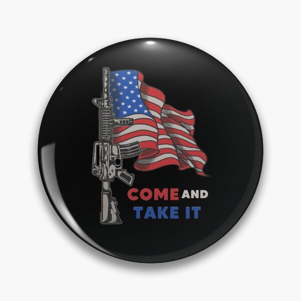 Item preview, Come And Take it Flag designed and sold by Crazy Trendy Designs.
