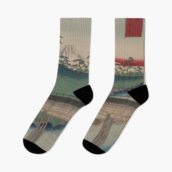 Item preview, Hiroshige's Ochanomizu in the Eastern Capital designed and sold by mosfunky.