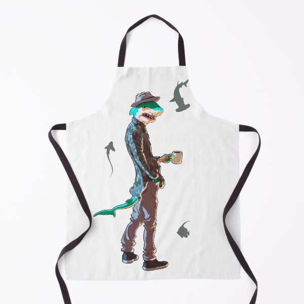 Item preview, Humanoid Shark Coffee Guy designed and sold by animalartium.