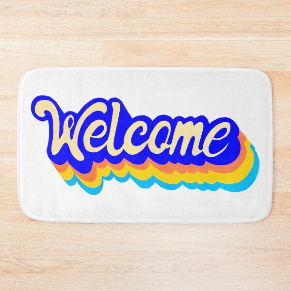 Item preview, Retro Welcome  designed and sold by artsbyh.