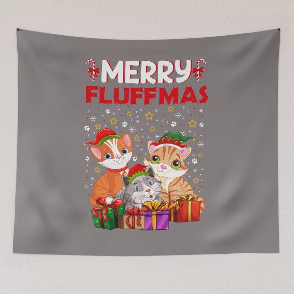 Item preview, Merry Fluffmas designed and sold by littlesoulzwear.