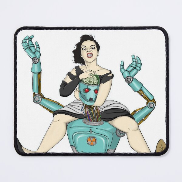 Item preview, Dorcas vs. Robohitler designed and sold by lucidnap.