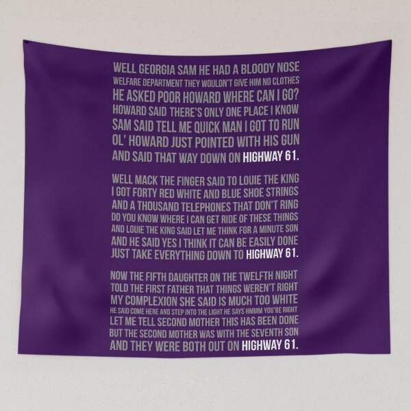 Item preview, Highway 61 Revisited designed and sold by TheEyeofAthena.