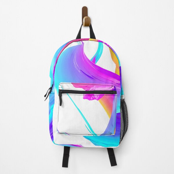Item preview, Multicolored abstract twisted brush stroke. Bright curl, artistic spiral. designed and sold by tatkhagata.